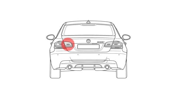 BMW E92 Inner Taillight Repair LED Board